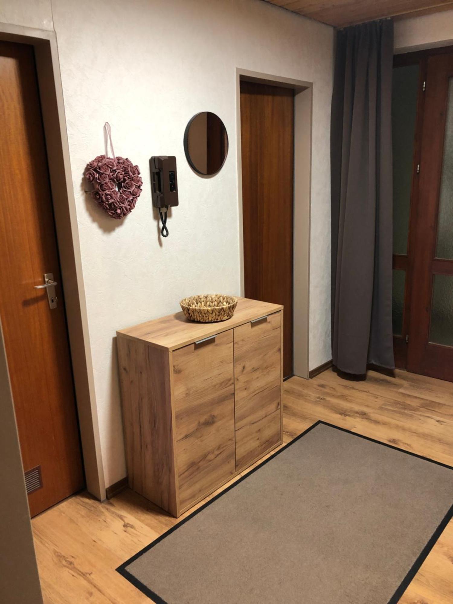 Schoene 2 1/2 Zimmer Ferienwohnung In Oberstaufen - Hoamatle - المظهر الخارجي الصورة